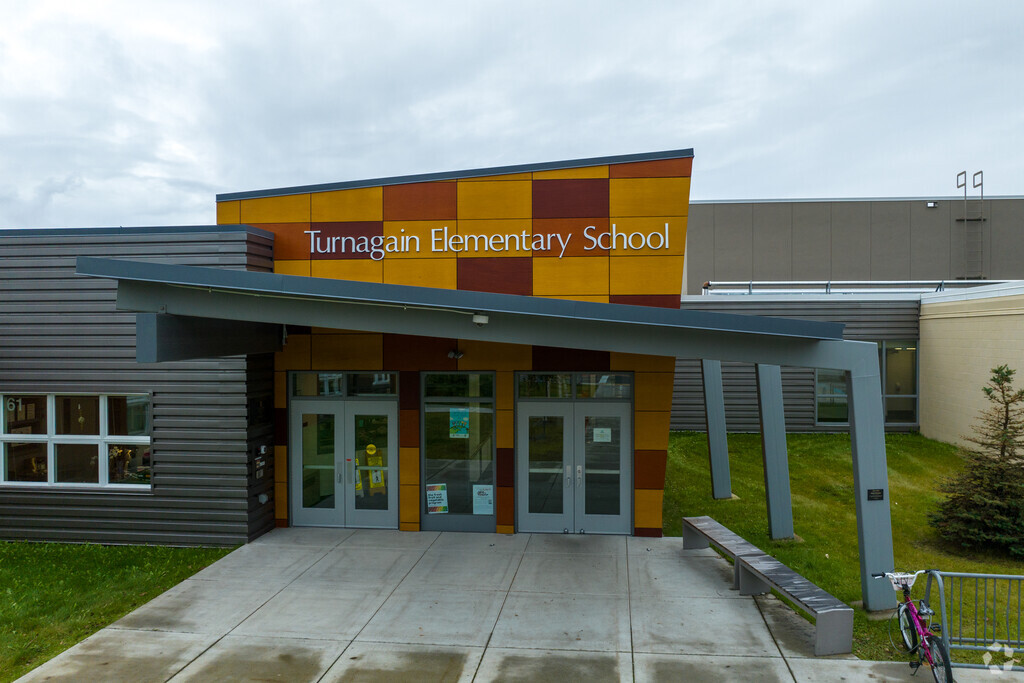 Turnagain Elementary School serves over 300 students in grades PK - 6th grade.