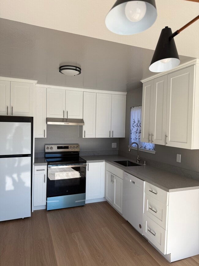 New refrigerator, stove and dishwasher