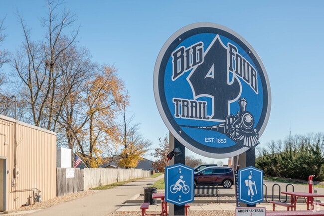 The Big 4 Trail is a great spot for exercise and outdoor fun in Whitestown.