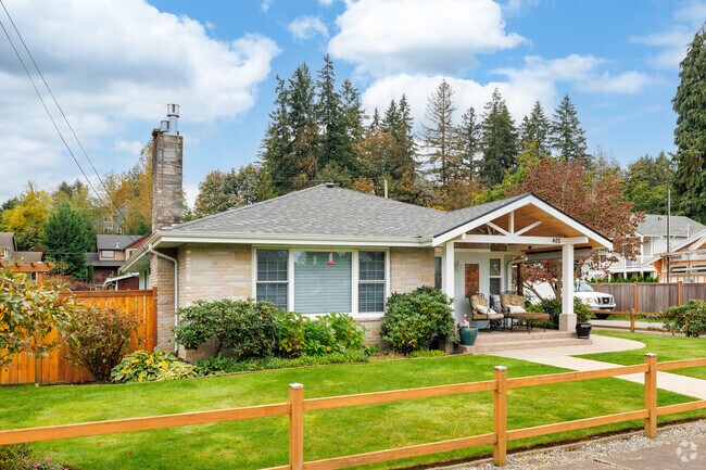 The Olde Town neighborhood has a variety of homes types, including Craftsman.