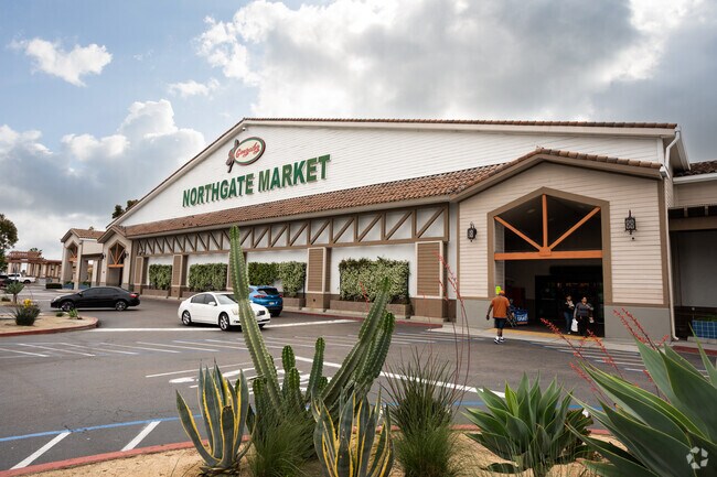 Outsdie the recently renovated mexican market Northgate Market in Southcrest San Diego.