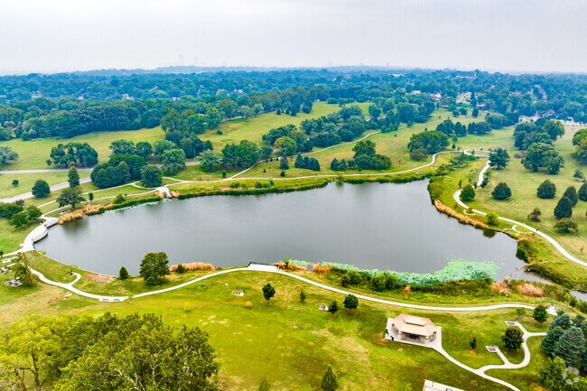Take a stroll around the lagoon, or enjoy a picnic at one of covered shelters in Fairfax.