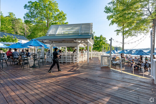 Brandermill is home to the popular waterfront restaurant The Boathouse.