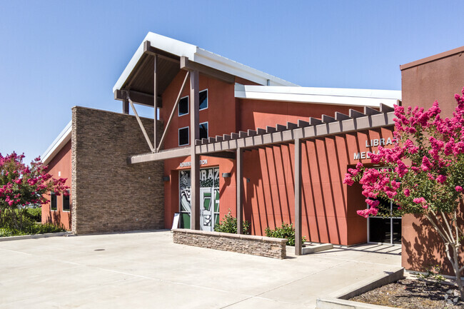 Modern classrooms await students at Oraze Elementary School in Fresno.