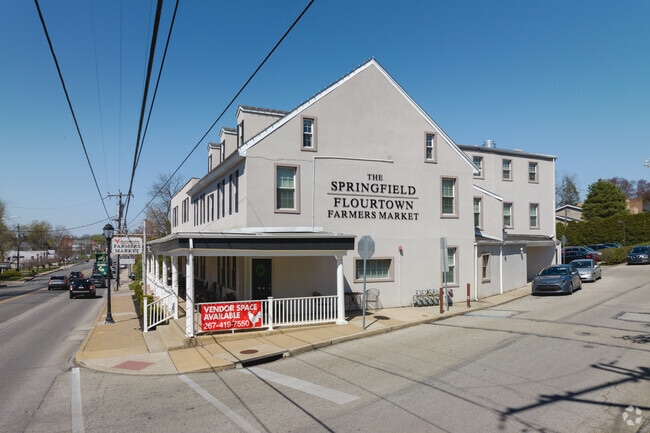 The Springfield Flourtown farmers market serves Flourtown residents.