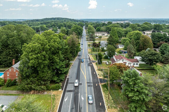 Oyster Point residents head east down Marietta Ave toward Downtown Lancaster.