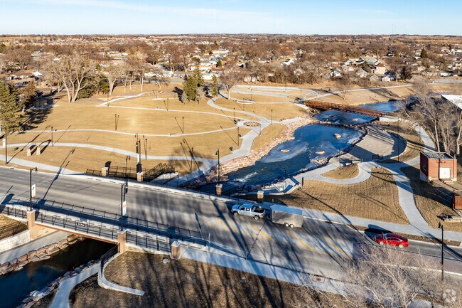 The North Fork Riverfront Development, which includes the North Fork Whitewater Park, is a $25 million mixed-use revitalization project.