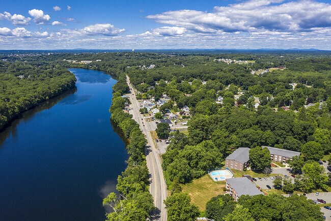 Spruce Knoll and the Merrimack River