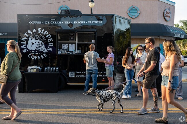 Bouchelle Island residents head to Canal Street for regular markets and events.
