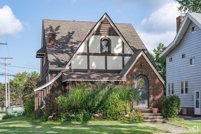 Tudor homes give Riverside its warmth and charm.