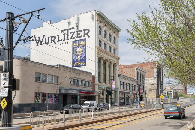 Wurlitzer Flats are some of the newest addition to the Downtown Buffalo luxury apartments.