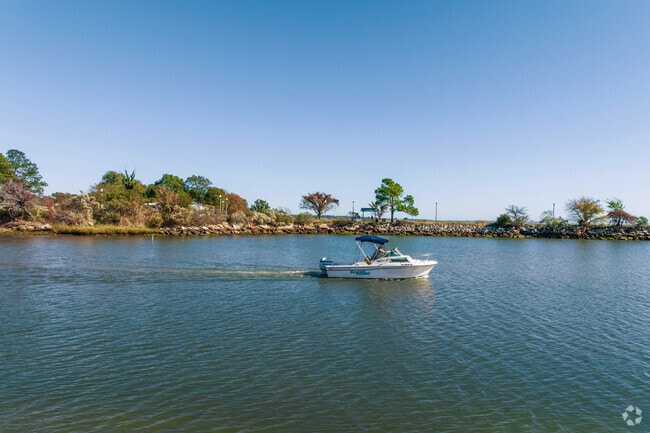A great way to spend the summer months in Salters Creek is out by the water.