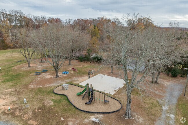Noble Academy features a track and playground for its students.