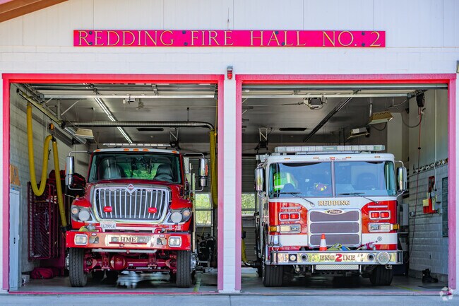 Mary Lake has a very high fire hazard severity zone, but the local fire department is ready.