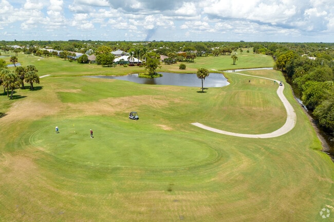 The Gator Trace Golf Course is a public course that is highly popular in White City.