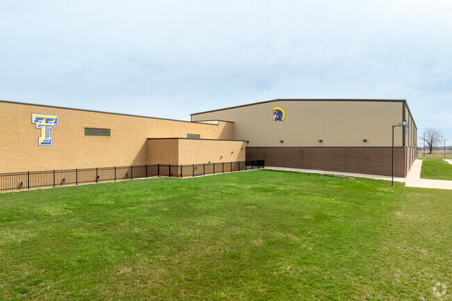 Triton Junior-Senior High School teaches 7th through 12th grades.