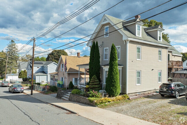 A row of homes in Marlborough.