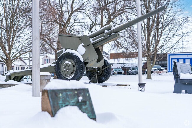 Kentland honors local veterans with a downtown memorial.