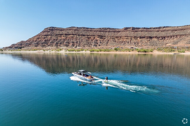 Sand Hollow State Park is ideal for water sports.