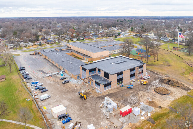 Elsie Wadsworth Elementary School is currently under construction for an addition.