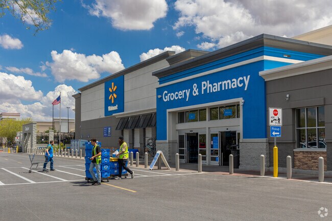 Walmart is a short drive from Rocking K.