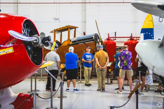 Fantasy of Flight aviation museum, showcases over 150 aircraft from all ages.