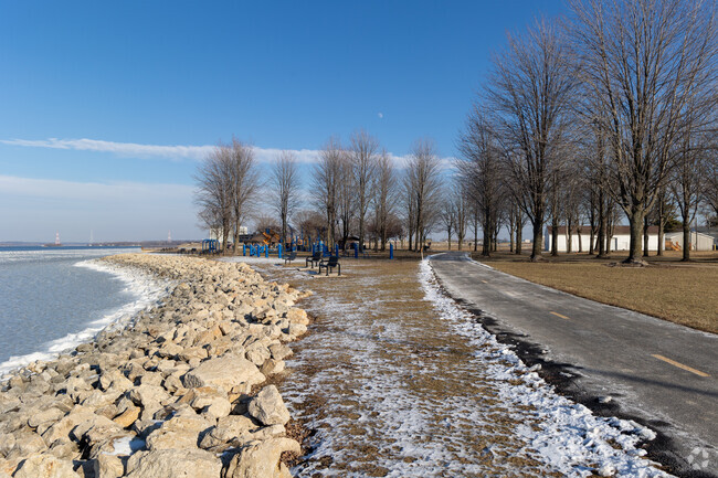 Moline offers several riverside parks and miles of trails.