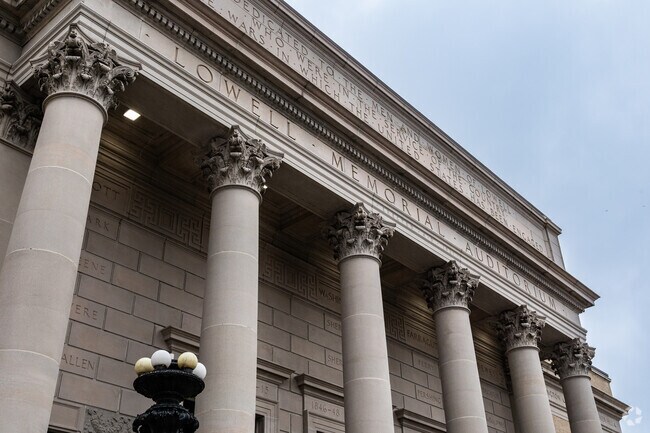 Lower Highlands residents can attend events at the historic Lowell Memorial Auditorium just a few miles away.