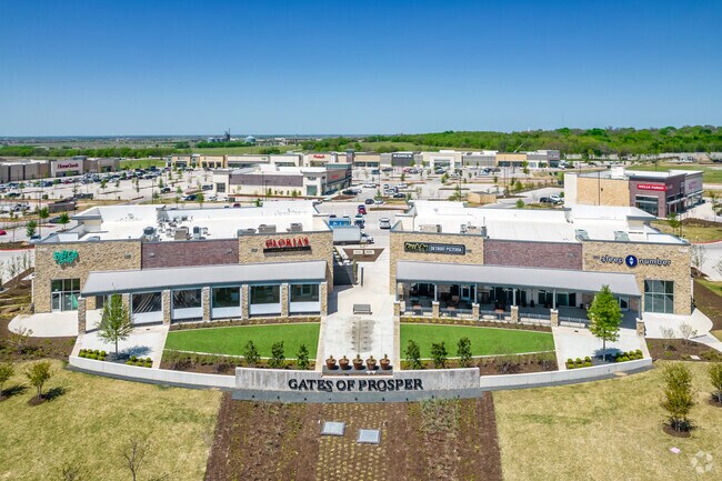 Gates of Prosper Shopping Center in Prosper attracts people from all over the area.
