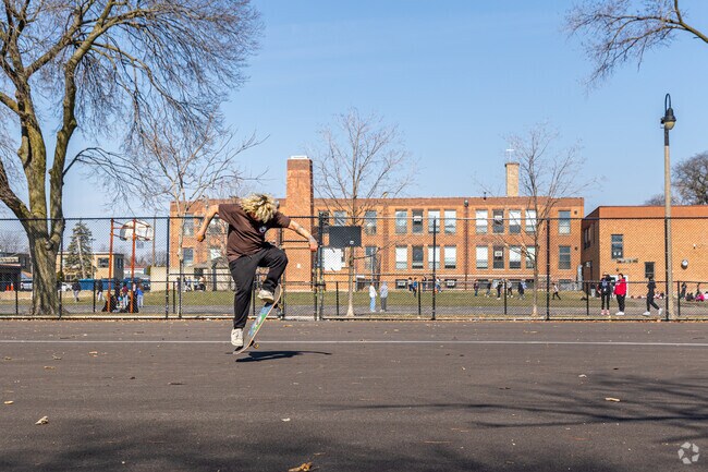 Schorsch Village parks present an opportunity for a variety of recreational activities.