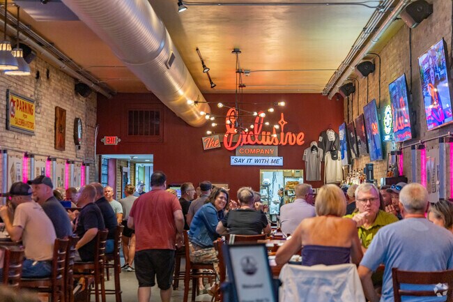 Check out Ruby Owl Tap Room in Menominee South for a fun and exciting atmosphere.