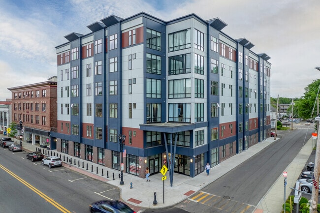 Downtown Framingham has many newly built apartment and condo buildings.