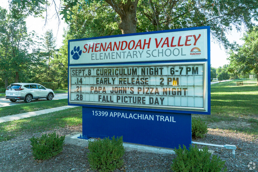 Shenandoah Valley Elementary School has upcoming events posted all the time.