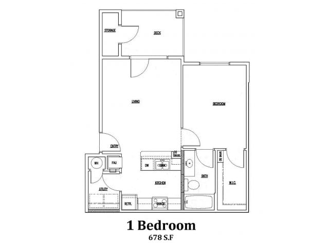1BR/1BA