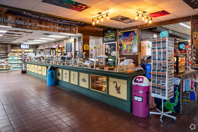 Stop by Uranus Indiana for some local candy and entertainment in Anderson.