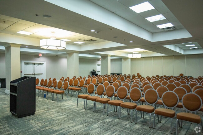 Meeting spaces, like this one at Four Points by Sheraton are all over the Westshore area.