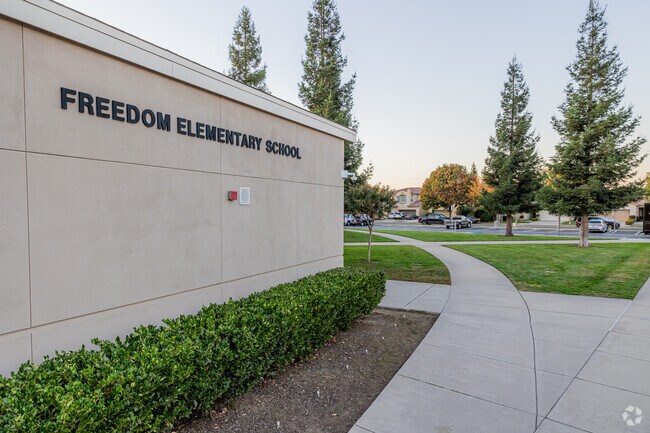 Freedom Elementary has a Niche grade of B+.