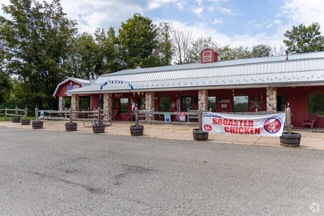 Annie's Farmhouse Bar & Grill is one of the only restaurants within Dennison's borders.