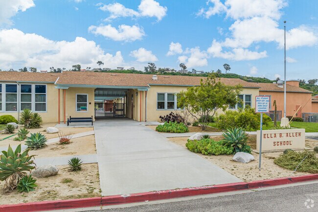 Ella. B Allen School serves elementary students in the north end of the neighborhood.