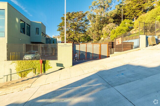 Garfield Elementary School in Telegraph Hill, San Francisco, California.