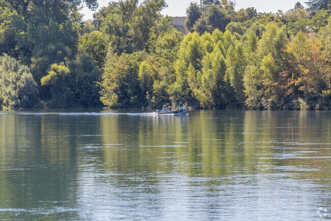 There's alot of activity on and around the Sacramento River.