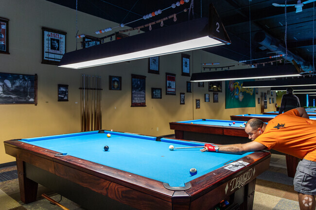 California Billiards offers pool tables, darts and arcade for Blacow residents.