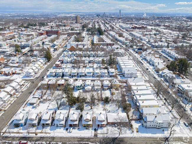 Aerial View of Neighborhood