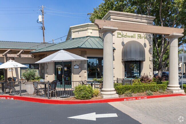 Bidwell Perk is a coffee stop on 1dst Avenue in Chico Venino.