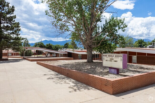 Horace Mann Middle School has 387 students enrolled.