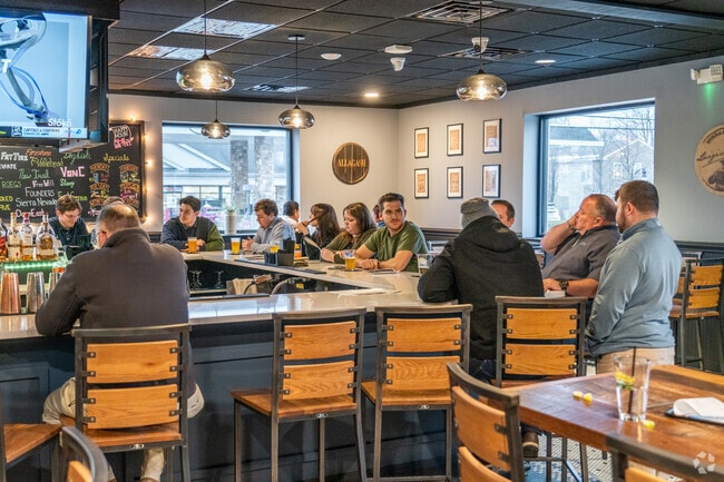The Eagleville Taphouse is where residents meet for a drink after work.