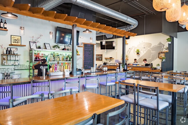 Lost Shack in Barber Valley is the perfect combination of specialty brews and specialty sushi.
