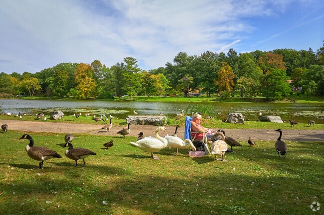 Seneca Park is a three-mile forested river gorge renamed to honor Native American heritage.