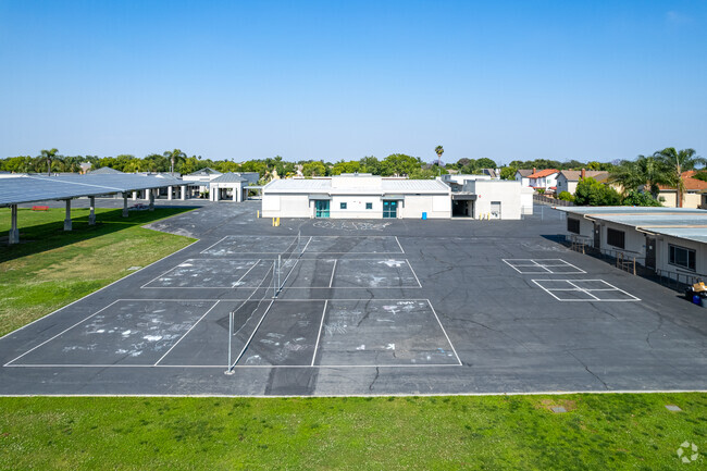 Howard Cattle Elementary School play area.