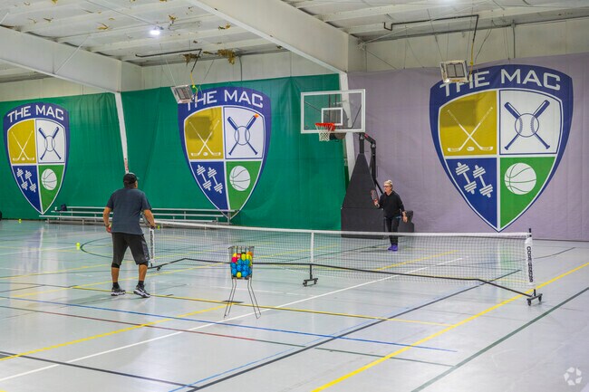 High Resort athletes have a wide array of activities to choose from, like pickleball, at the McDermott Athletic Center.